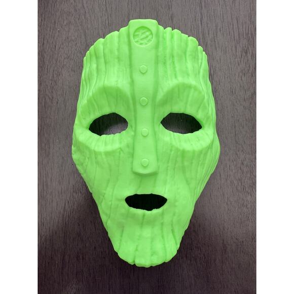 The Mask movie costume glow in the dark mask - Picture 1 of 9